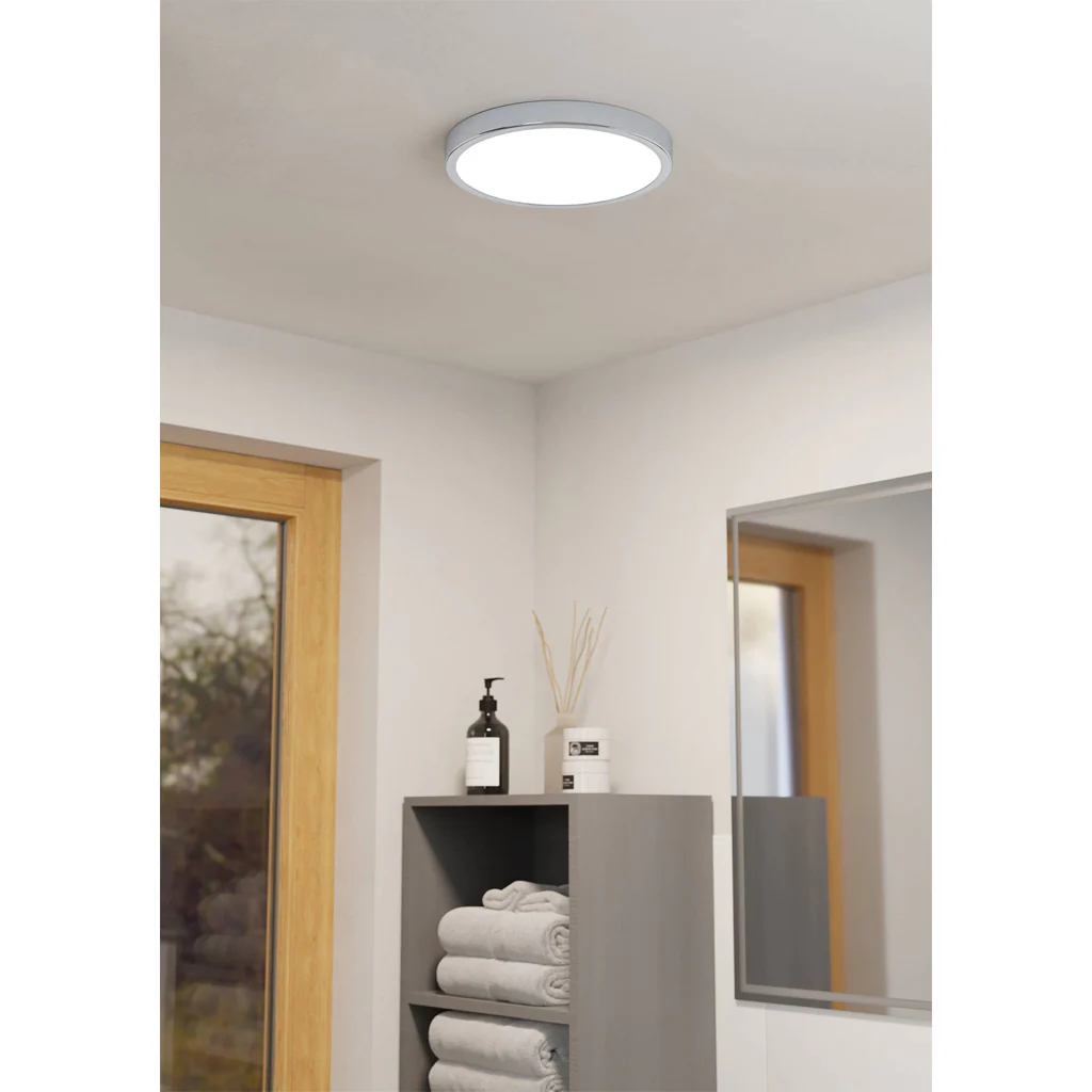 Eglo LED-Deckenleuchte Fueva 5 / chrome, rund - Image 2