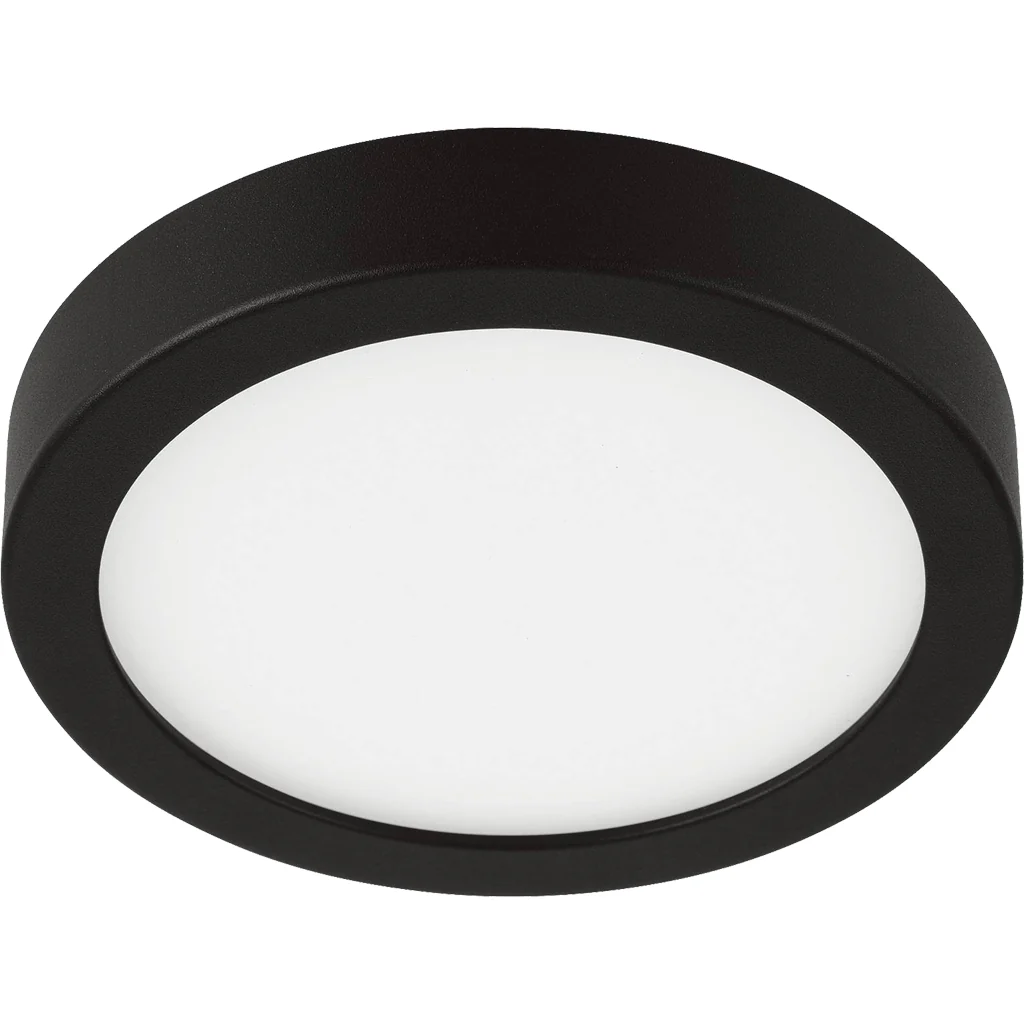 Eglo LED-Deckenleuchte Fueva 5 / schwarz, rund