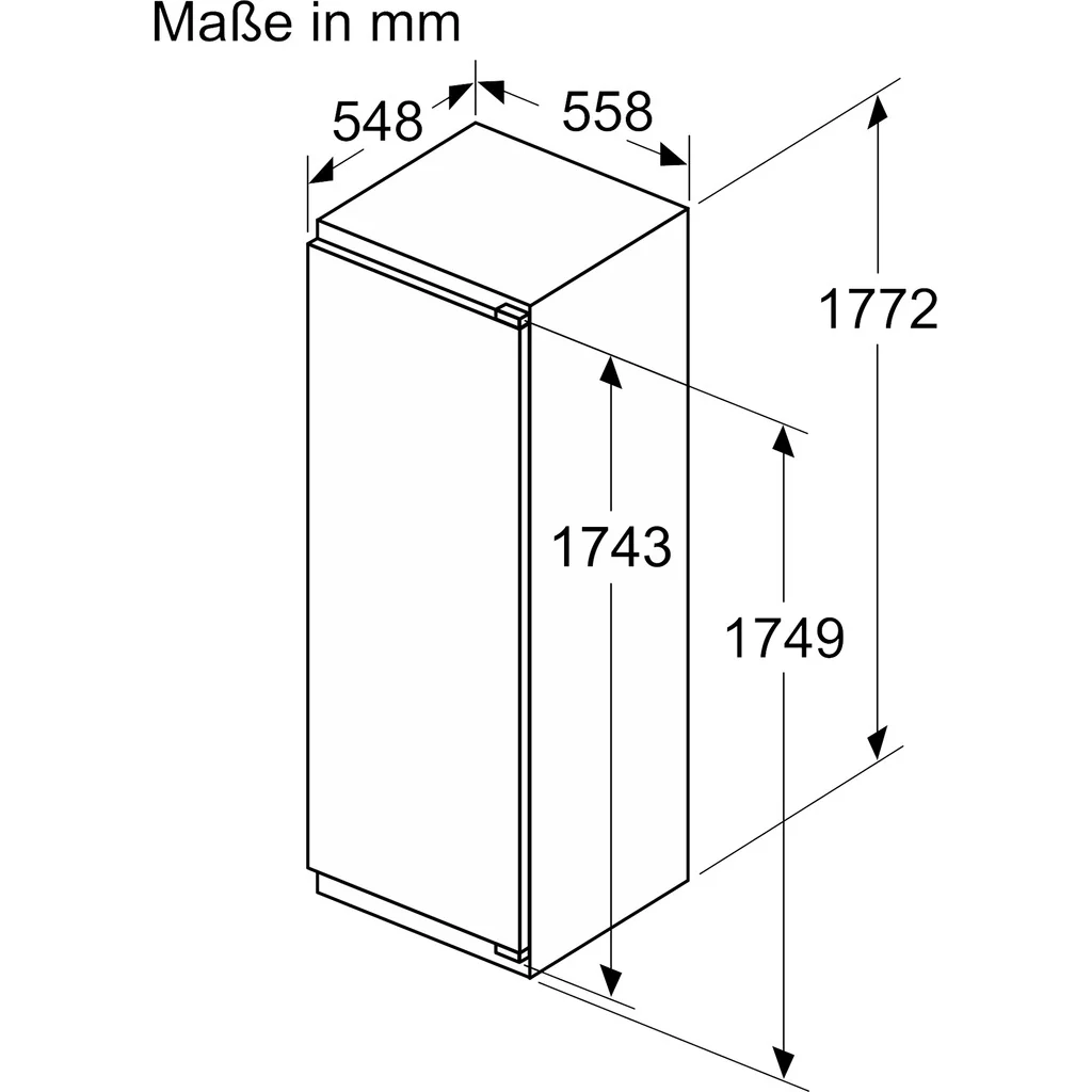 Einbau-Kühlschrank ohne Gefrierfach iQ500 KI81RADD0 - Image 8