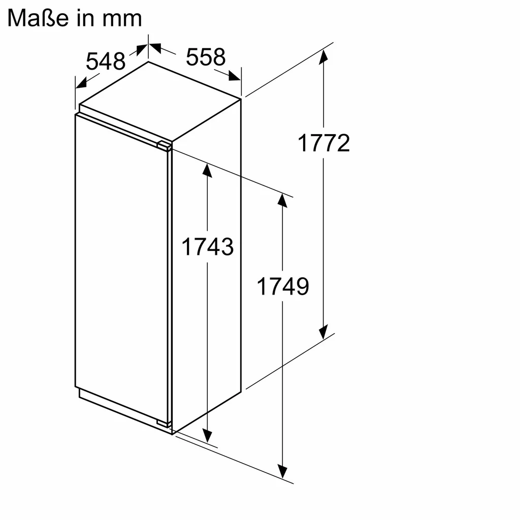 Einbau-Kühlschrank ohne Gefrierfach KI1816DD0 - Image 6