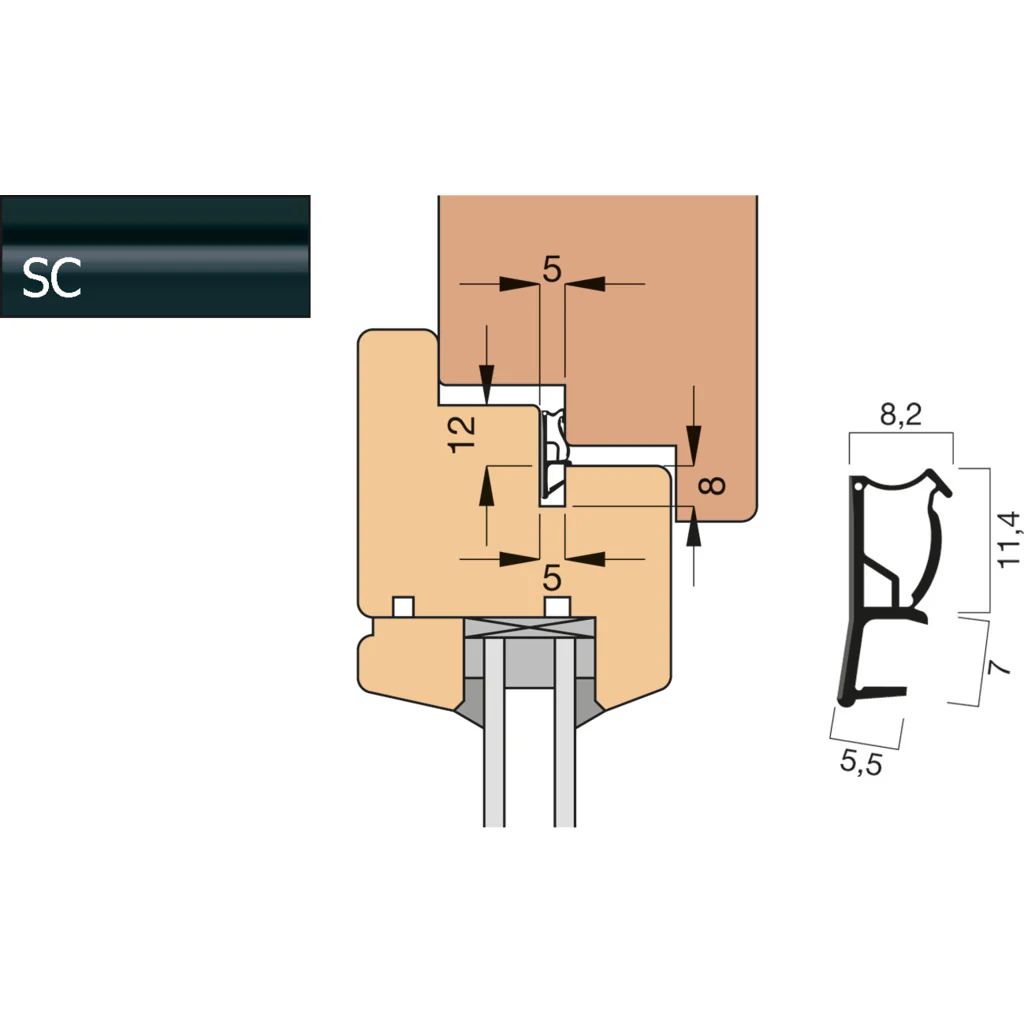 Fensterdichtung AFK2037 / Kurzbund - Image 6