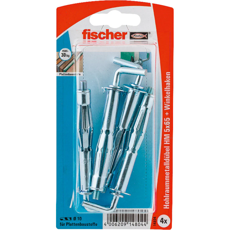 Fischer Hohlraum-Metalldübel mit Haken SB - Image 2