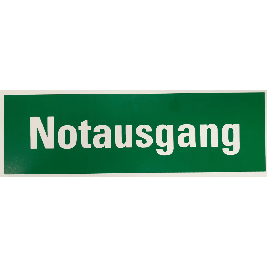 Fluchtwegschild - Notausgang - Image 2