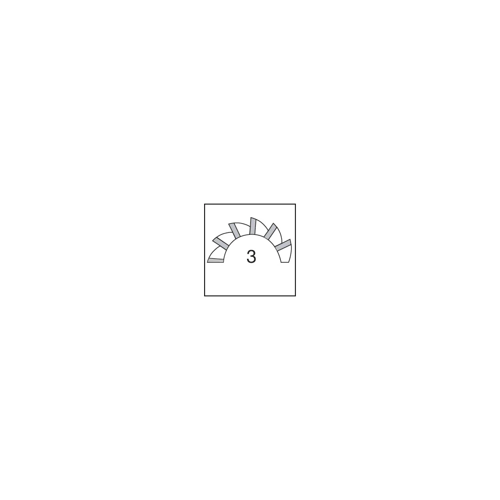 Kegelsenker-Bit-Satz 9-teilig / 90° - Image 3