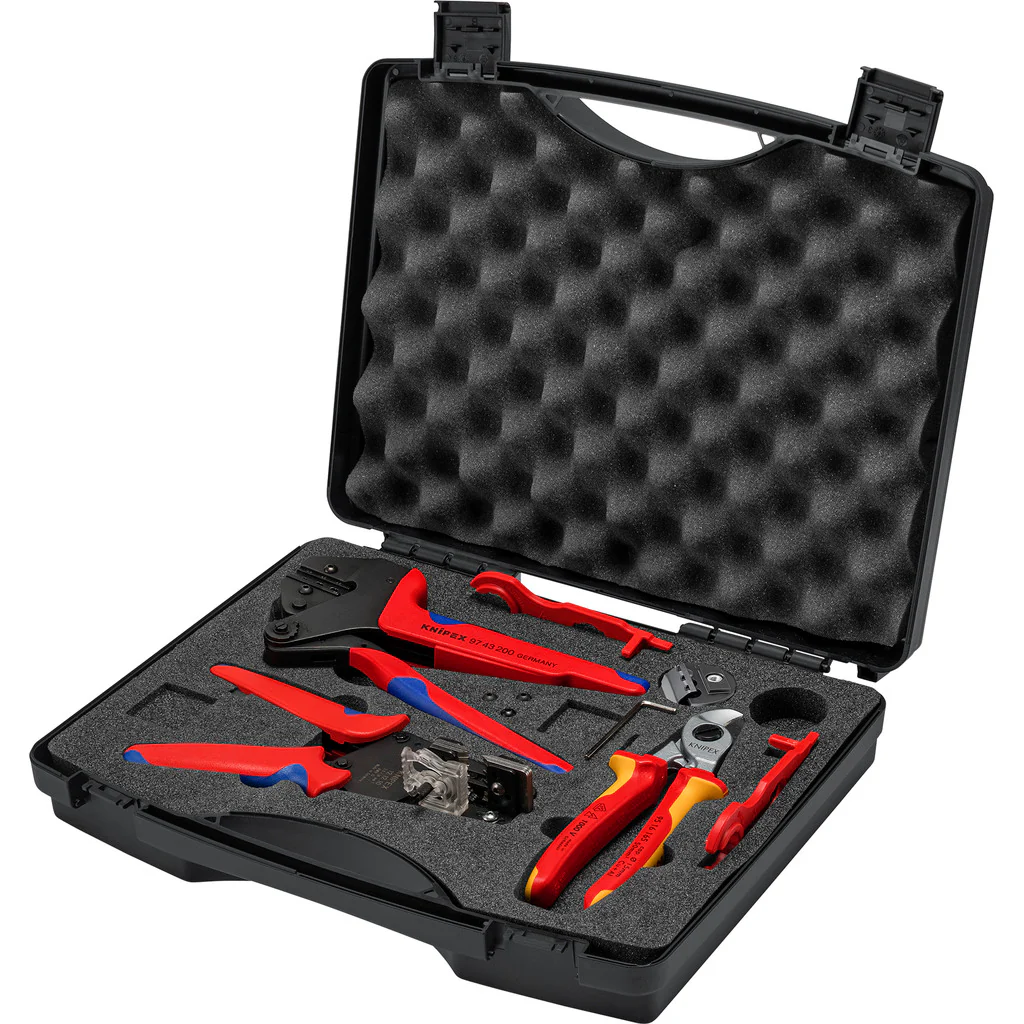 Knipex Werkzeugkoffer für Photovoltaik - Abisolierwerte klein / 7-teilig - Image 2
