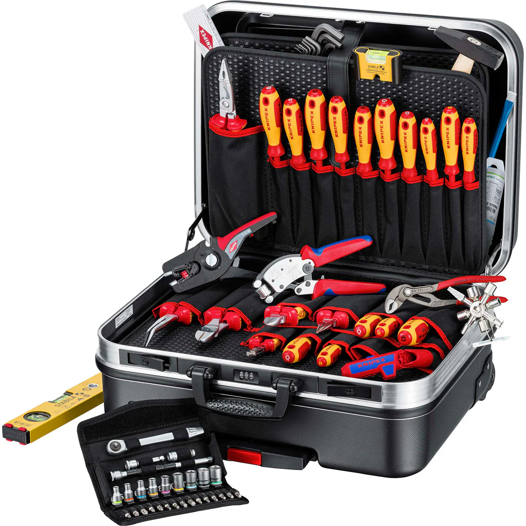 Knipex Werkzeugkoffer "BIG Basic Move" ElektroPlus / 68-teilig