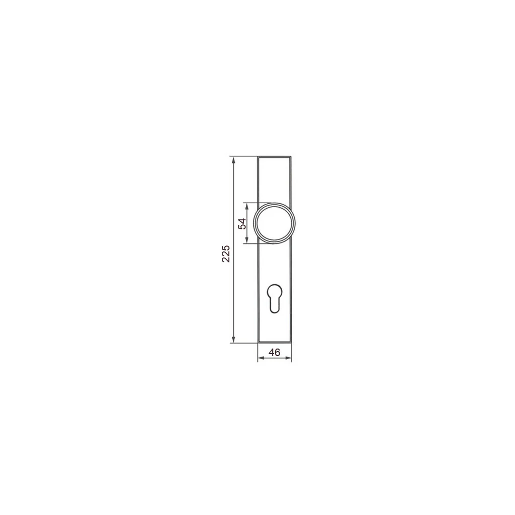 Knopflangschild Modell Tilly - Image 2