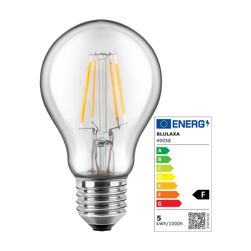 LED Filament Lampe Birnenform A60 / E27 - Image 2