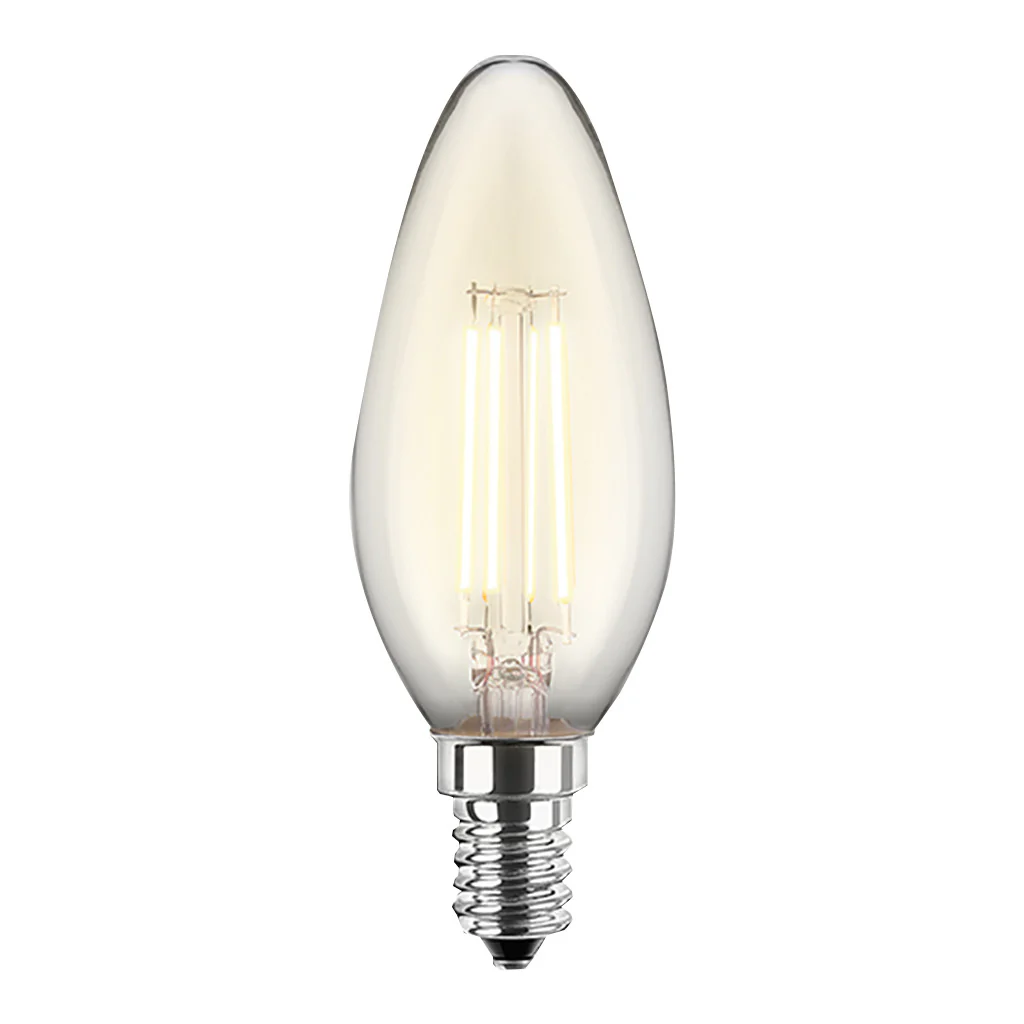 LED Filament Lampe Kerzenform C35 / E14 / Set - Image 4