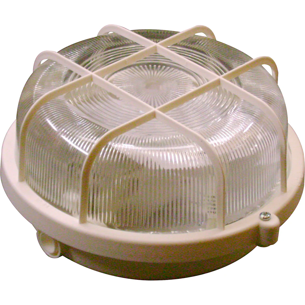 LED Wand- und Deckenleuchte Basic Round / mit Schutzkorb - Image 2