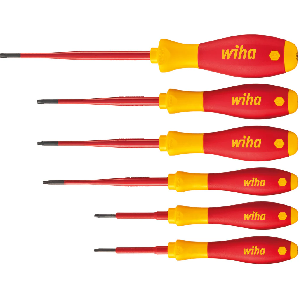 Schraubendreher Set Soft Finish electric slimFix TORX 6-tlg.