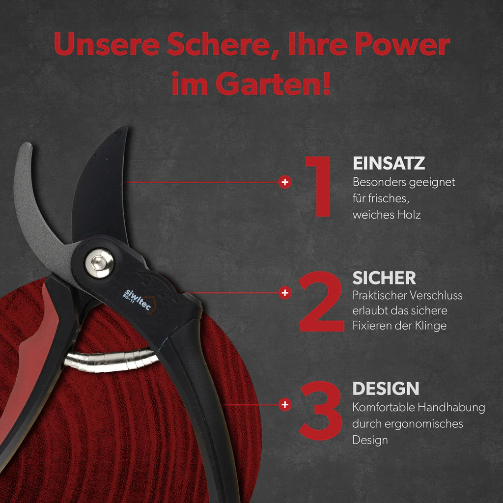 Siwitec Bypass-Gartenschere SG-11 - Image 3