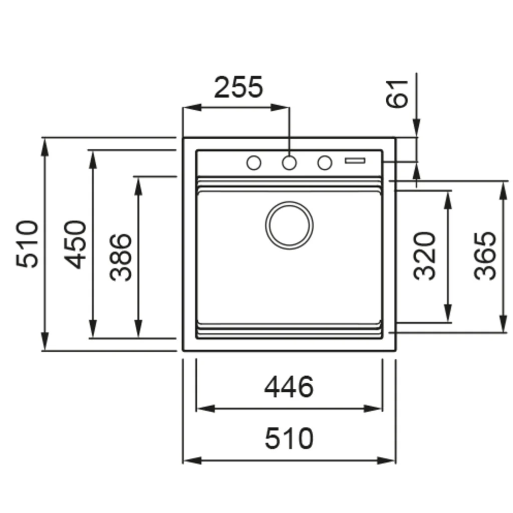 Spüle Luna 50 - Image 2