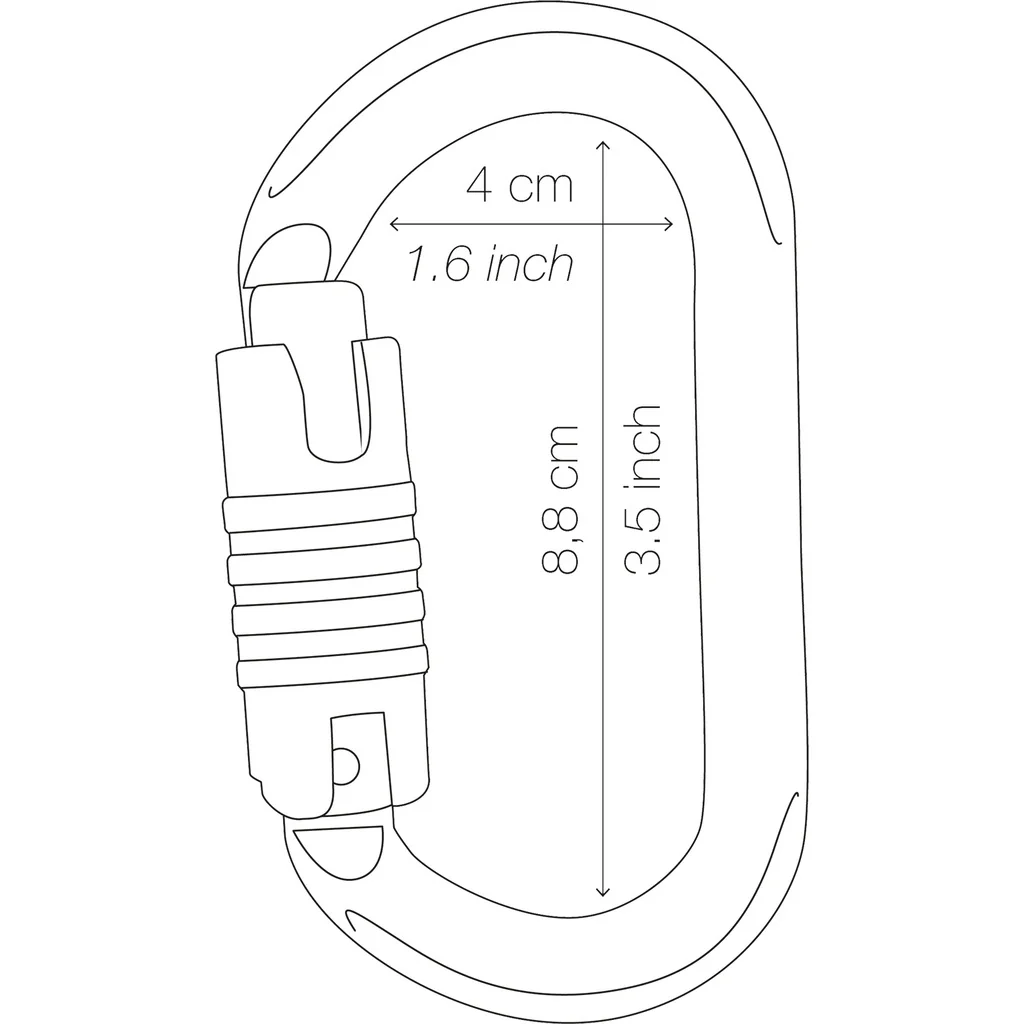 Stahlkarabiner OXAN TRIACT-LOCK - Image 2