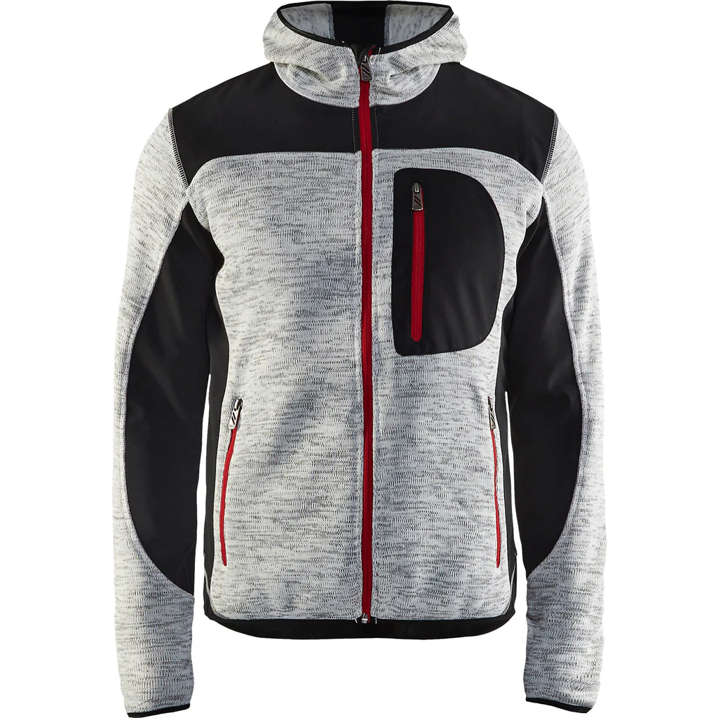 Strickjacke mit Softshell