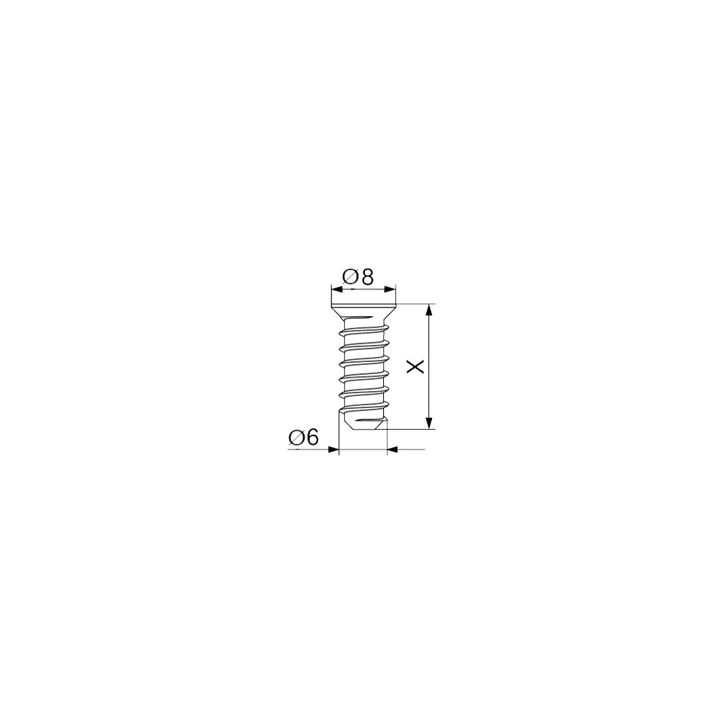 Systemschraube Pozidrive - Image 2