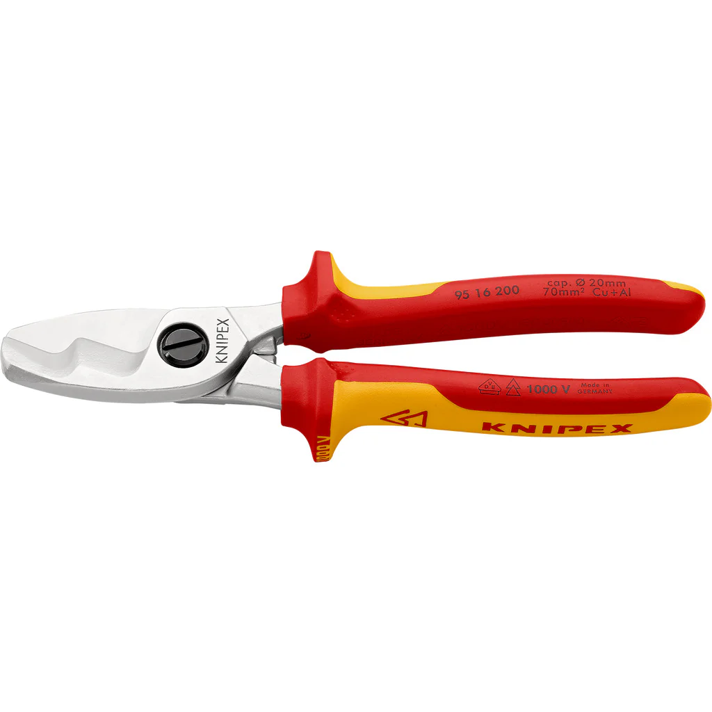 Knipex VDE Kabelschere mit Doppelschneide - Image 2